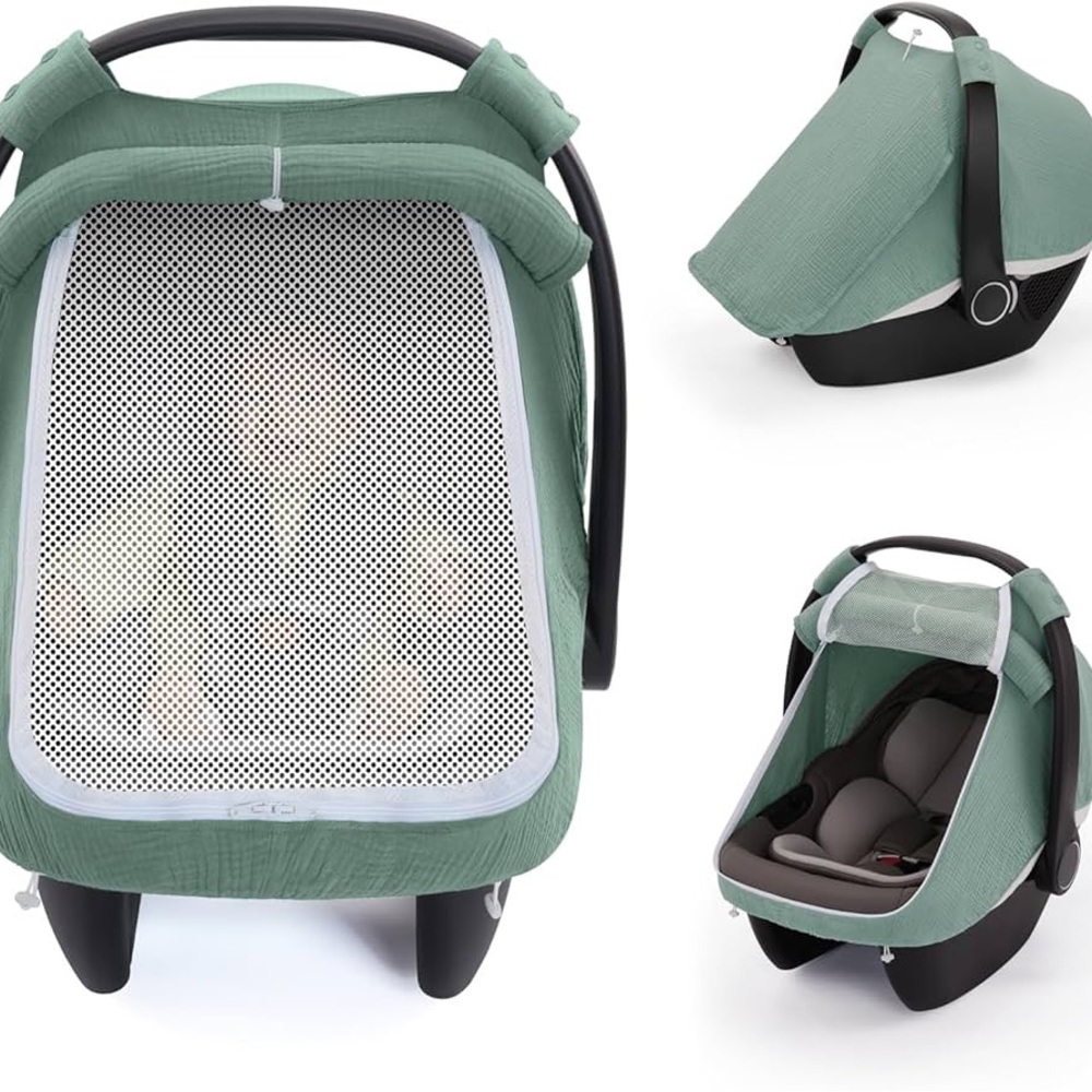 Blissful Diary Cotton Car seat Cover